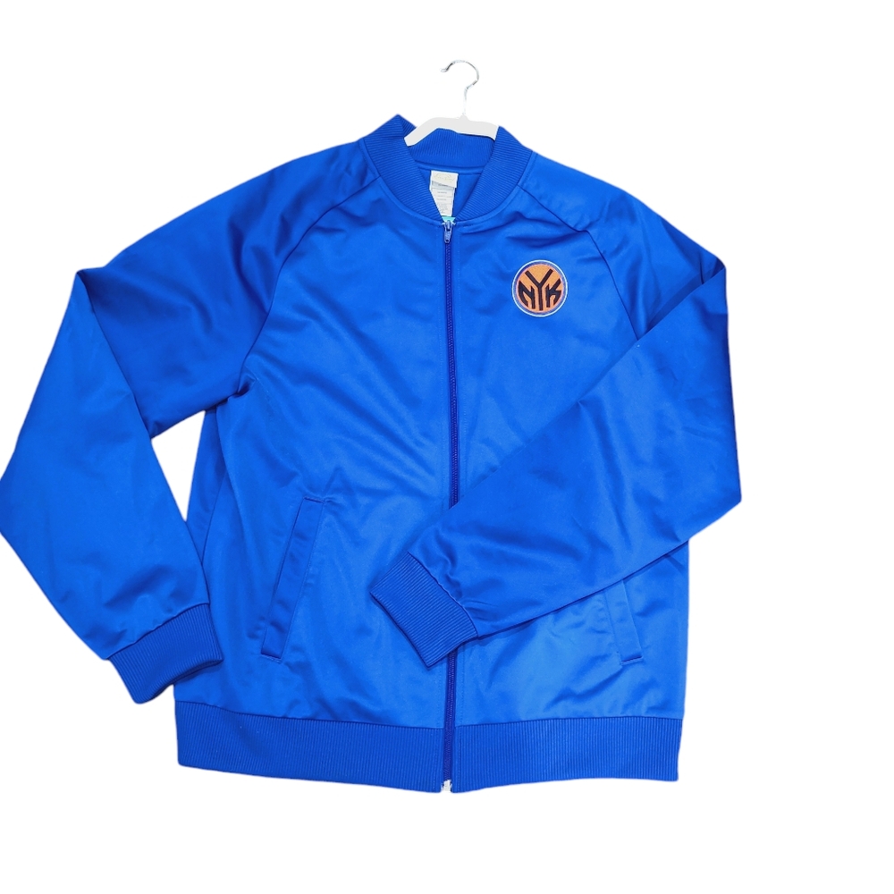 New York Knicks Men’s Retro Sport Full Zip Track Jacket Size Medium